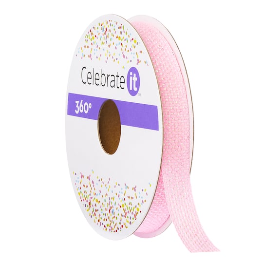 Michaels, 3/8" x 10yd. Weave Ribbon by Celebrate It™ 360°™ – Category: Decorative Ribbon